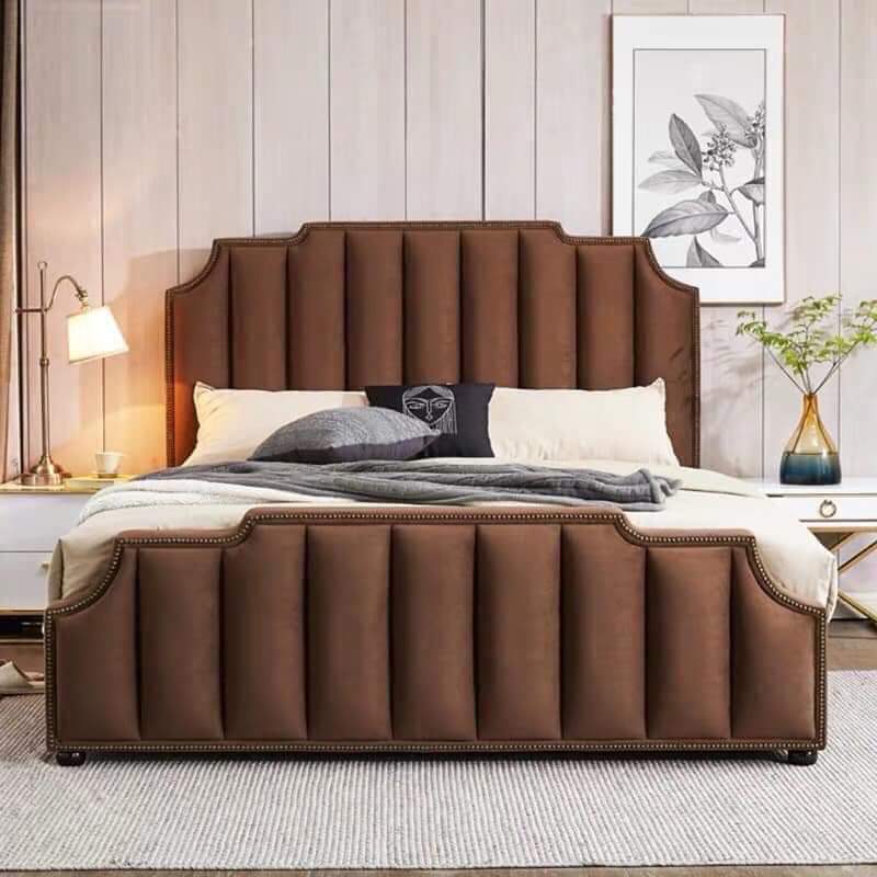 mẫu giường châu âu